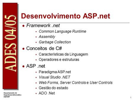 Desenvolvimento ASP.net