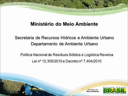 Ministério do Meio Ambiente