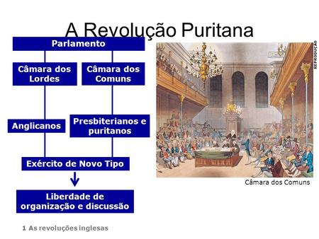 Presbiterianos e puritanos Liberdade de organização e discussão
