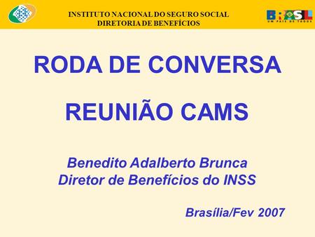 RODA DE CONVERSA REUNIÃO CAMS