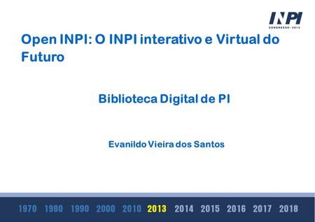 Biblioteca Digital de PI Evanildo Vieira dos Santos