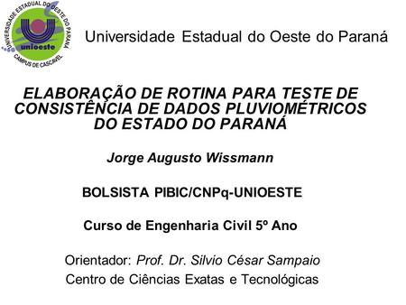 Universidade Estadual do Oeste do Paraná