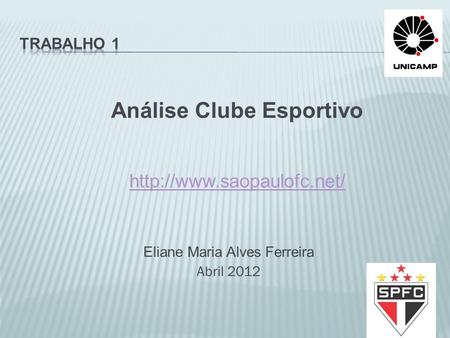 Análise Clube Esportivo