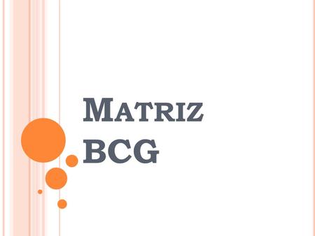 Matriz BCG.