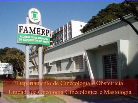 Departamento de Ginecologia e Obstetrícia