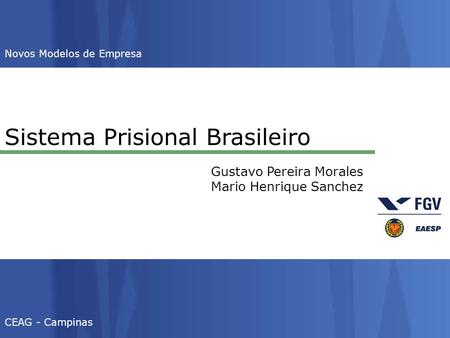 Sistema Prisional Brasileiro