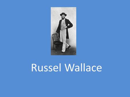 Russel Wallace.