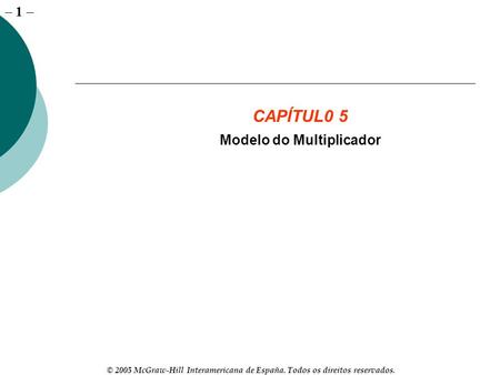 Modelo do Multiplicador