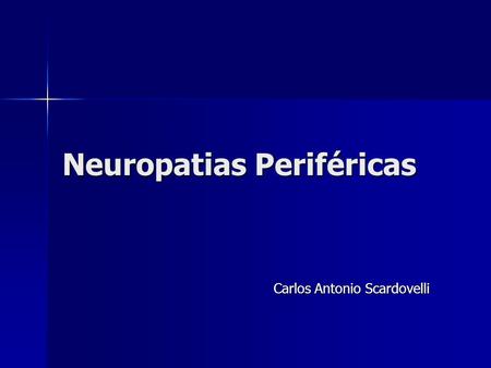 Neuropatias Periféricas