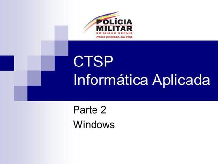 CTSP Informática Aplicada