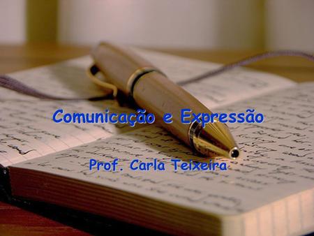 Comunicação e Expressão