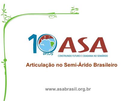Articulação no Semi-Árido Brasileiro