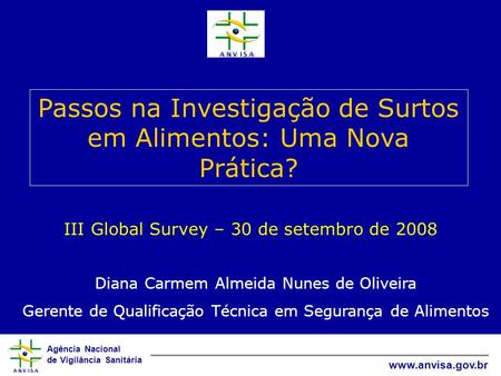 III Global Survey – 30 de setembro de 2008