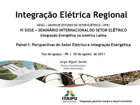 Integração Elétrica Regional