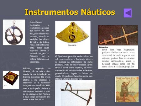 Instrumentos Náuticos