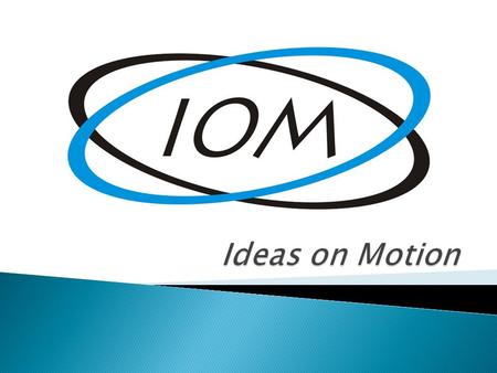 Ideas on Motion.