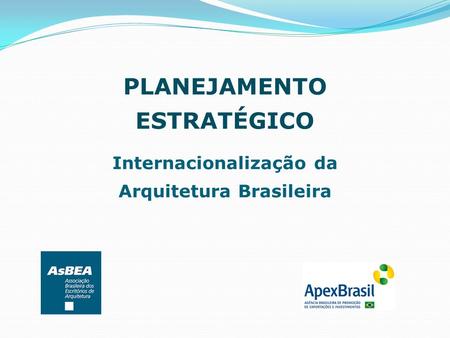 Internacionalização da Arquitetura Brasileira