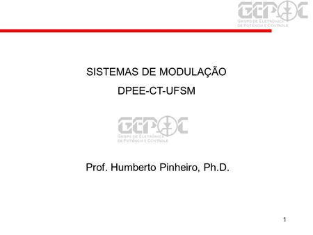 Prof. Humberto Pinheiro, Ph.D.