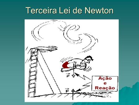 Terceira Lei de Newton.