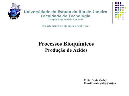 Processos Bioquímicos