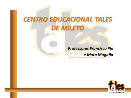 CENTRO EDUCACIONAL TALES DE MILETO