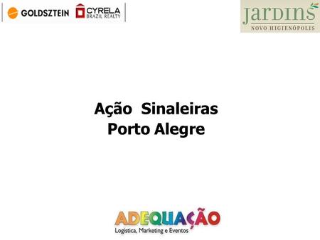 Ação Sinaleiras Porto Alegre