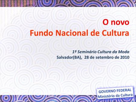Fundo Nacional de Cultura