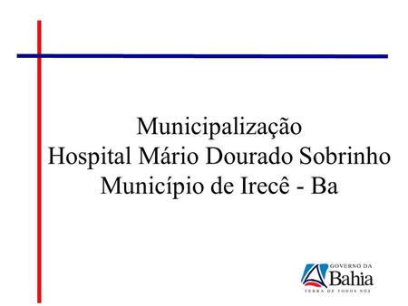 Hospital Mário Dourado Sobrinho