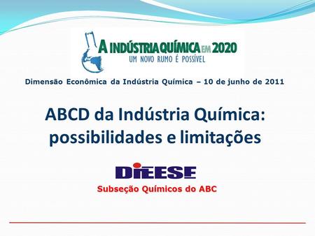 ABCD da Indústria Química: possibilidades e limitações