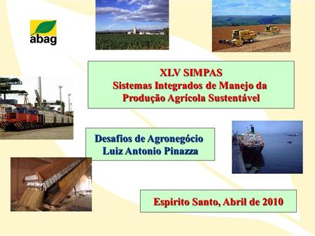 Sistemas Integrados de Manejo da Produção Agrícola Sustentável