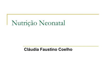 Cláudia Faustino Coelho