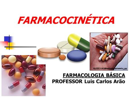 FARMACOLOGIA BÁSICA PROFESSOR Luis Carlos Arão