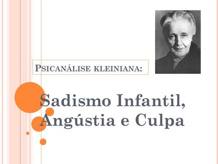 Psicanálise kleiniana: