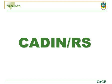 CADIN/RS.