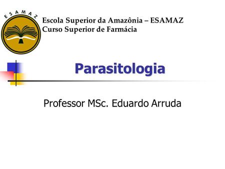 Professor MSc. Eduardo Arruda