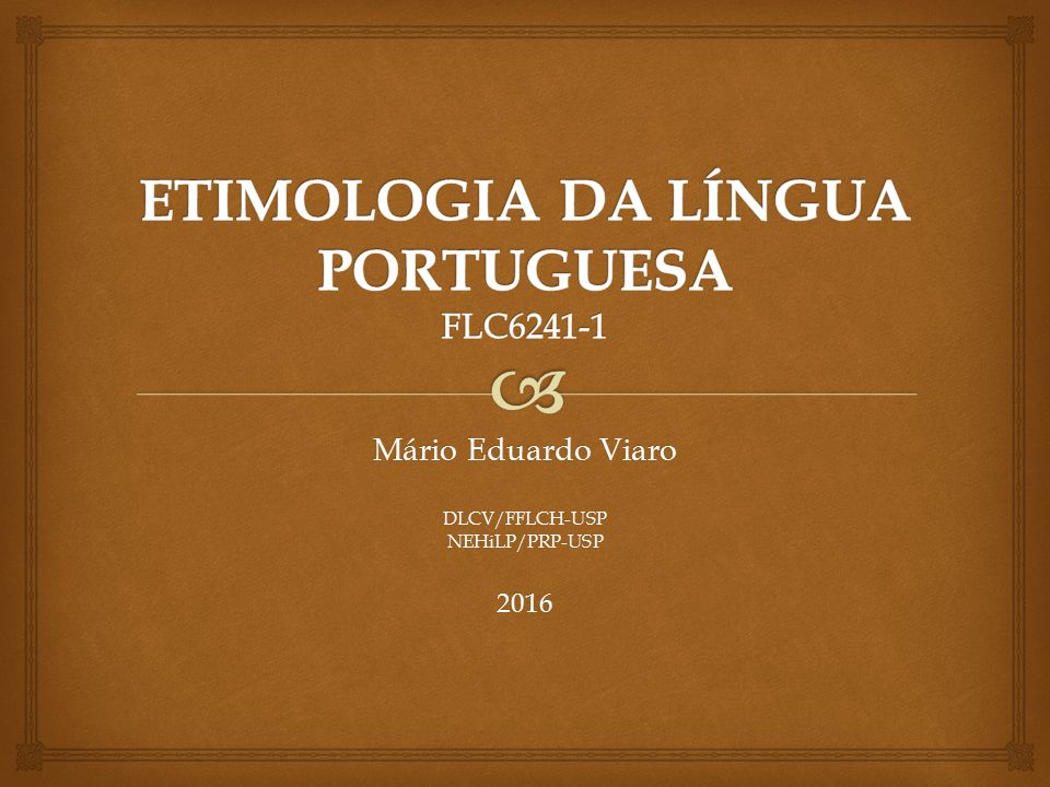 A importância do latim na atualidade - Mário Eduardo Viaro (USP