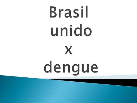 Brasil unido x dengue.