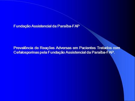 Fundação Assistencial da Paraíba-FAP