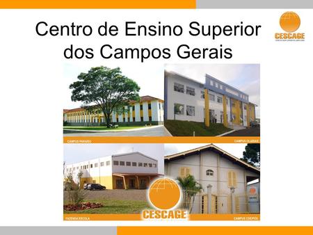 Centro de Ensino Superior dos Campos Gerais
