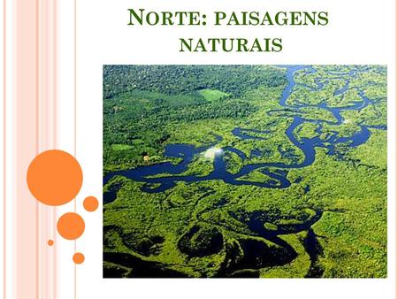Norte: paisagens naturais