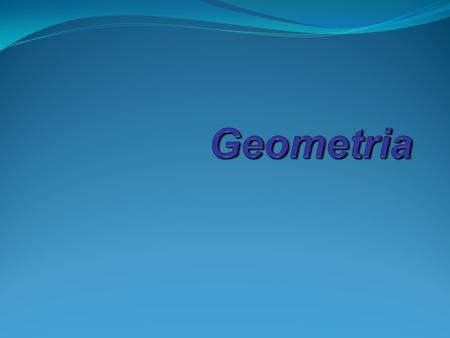 Geometria.