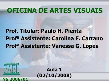 OFICINA DE ARTES VISUAIS