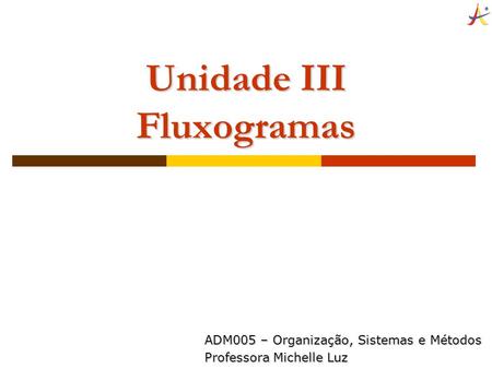 Unidade III Fluxogramas