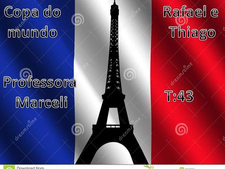 Copa do mundo Rafael e Thiago Professora Marceli T:43.