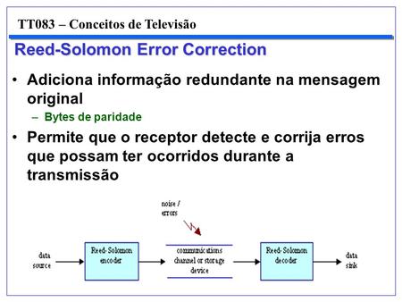 Reed-Solomon Error Correction