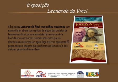 Leonardo da Vinci Exposição