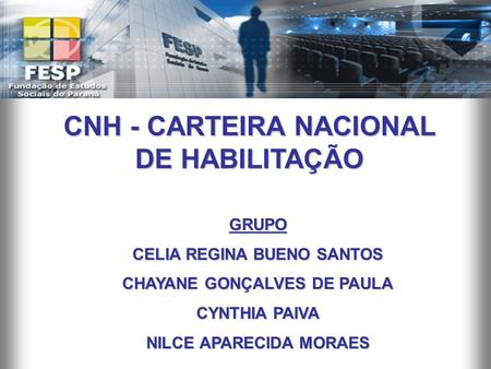 CNH - CARTEIRA NACIONAL DE HABILITAÇÃO