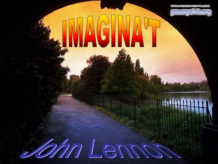 IMAGINA'T John Lennon.