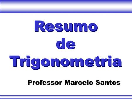 Professor Marcelo Santos