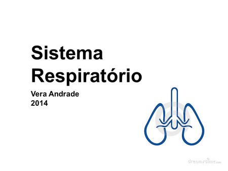 Sistema Respiratório Vera Andrade 2014.